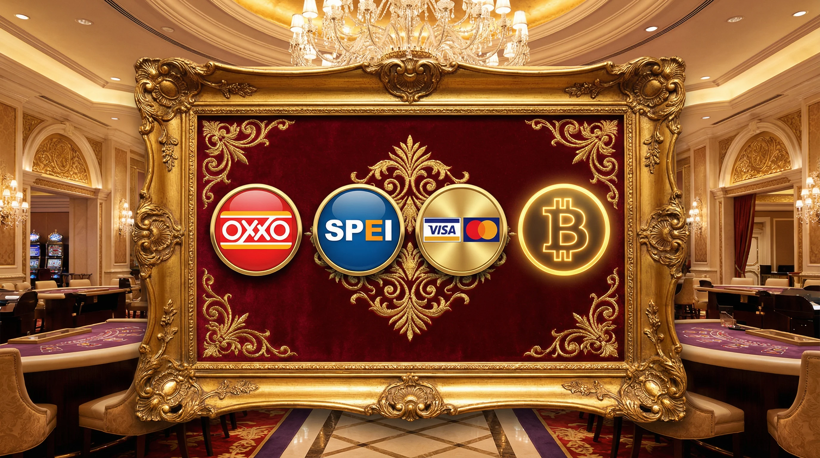 Métodos de pago OXXO SPEI Visa Mastercard Bitcoin disponibles en Betsson Deposit Bonus